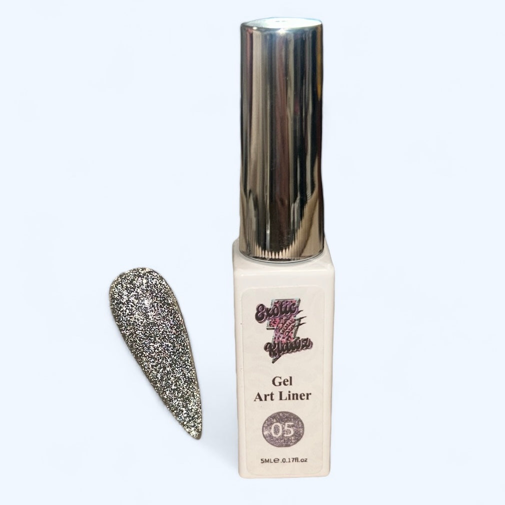 Reflective liner gel 💎 SILVER