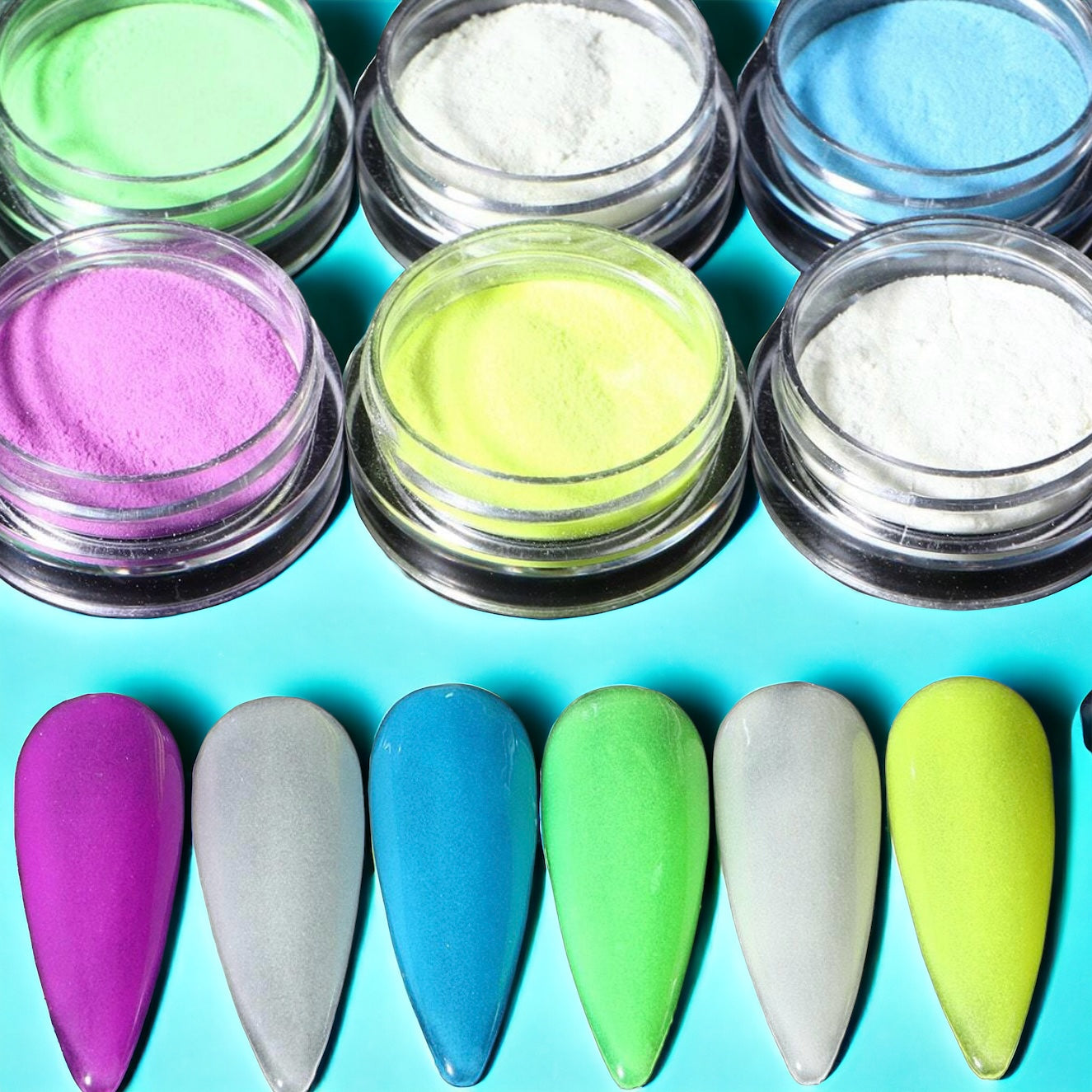 Glow pigments