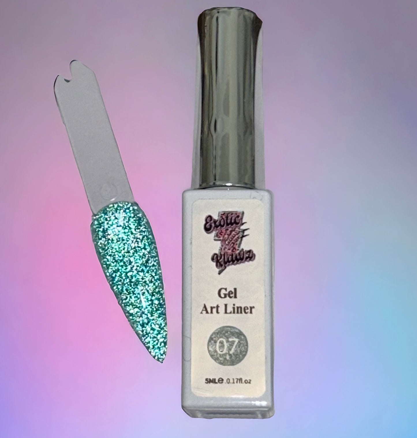 Reflective liner gel 💎 TEAL (aqua)