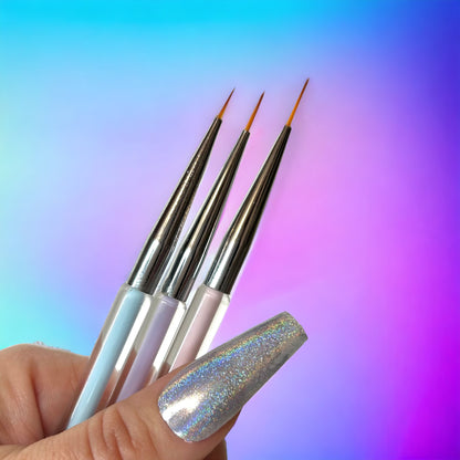 Nail art brushes