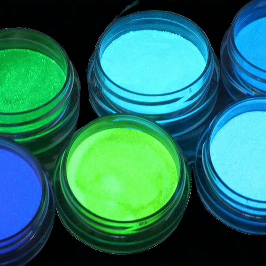 Glow pigments